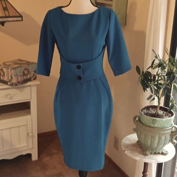 Mary Crafts Bodycon Dress. Curvy. Career, Professional - Picture 1 of 11